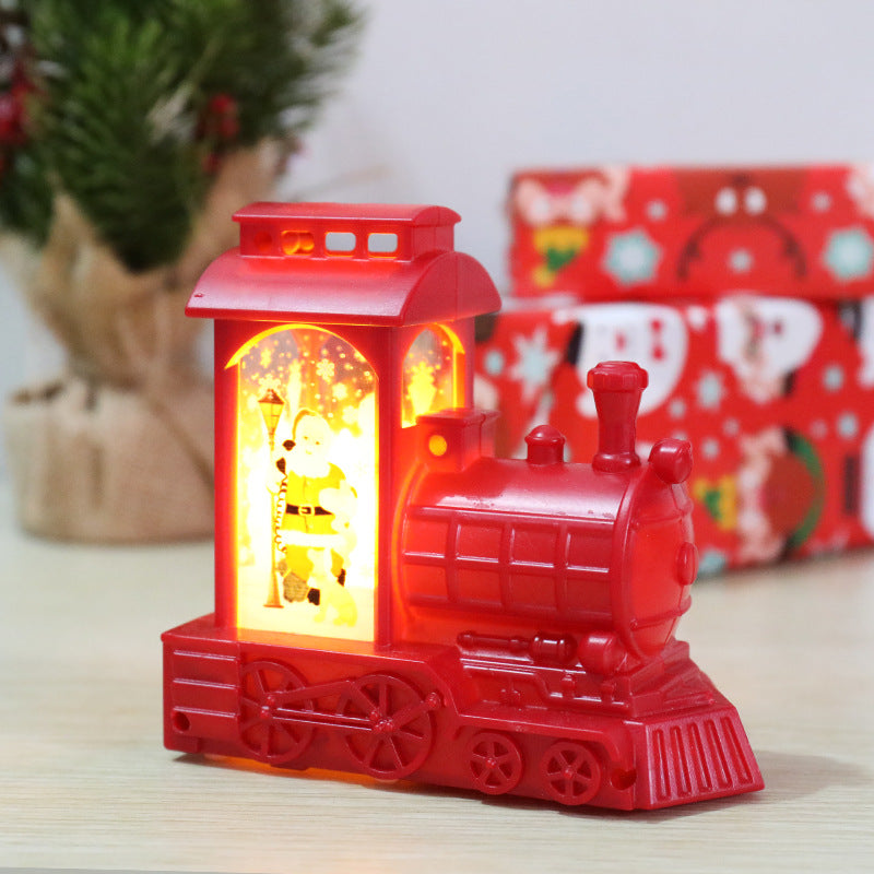 Lampada treno di Natale - Decorazione