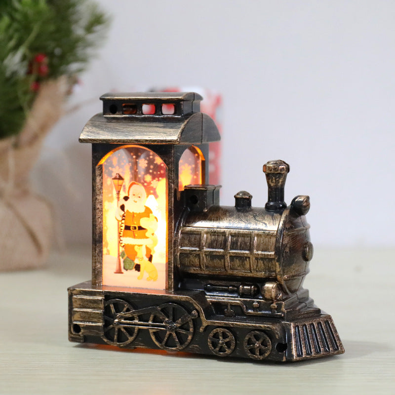 Lampada treno di Natale - Decorazione