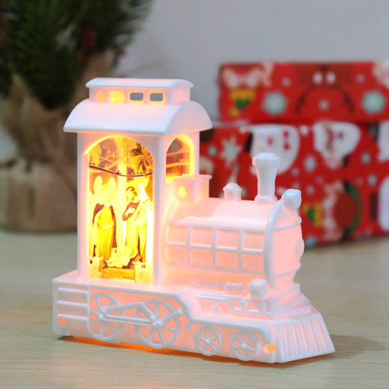 Lampada treno di Natale - Decorazione